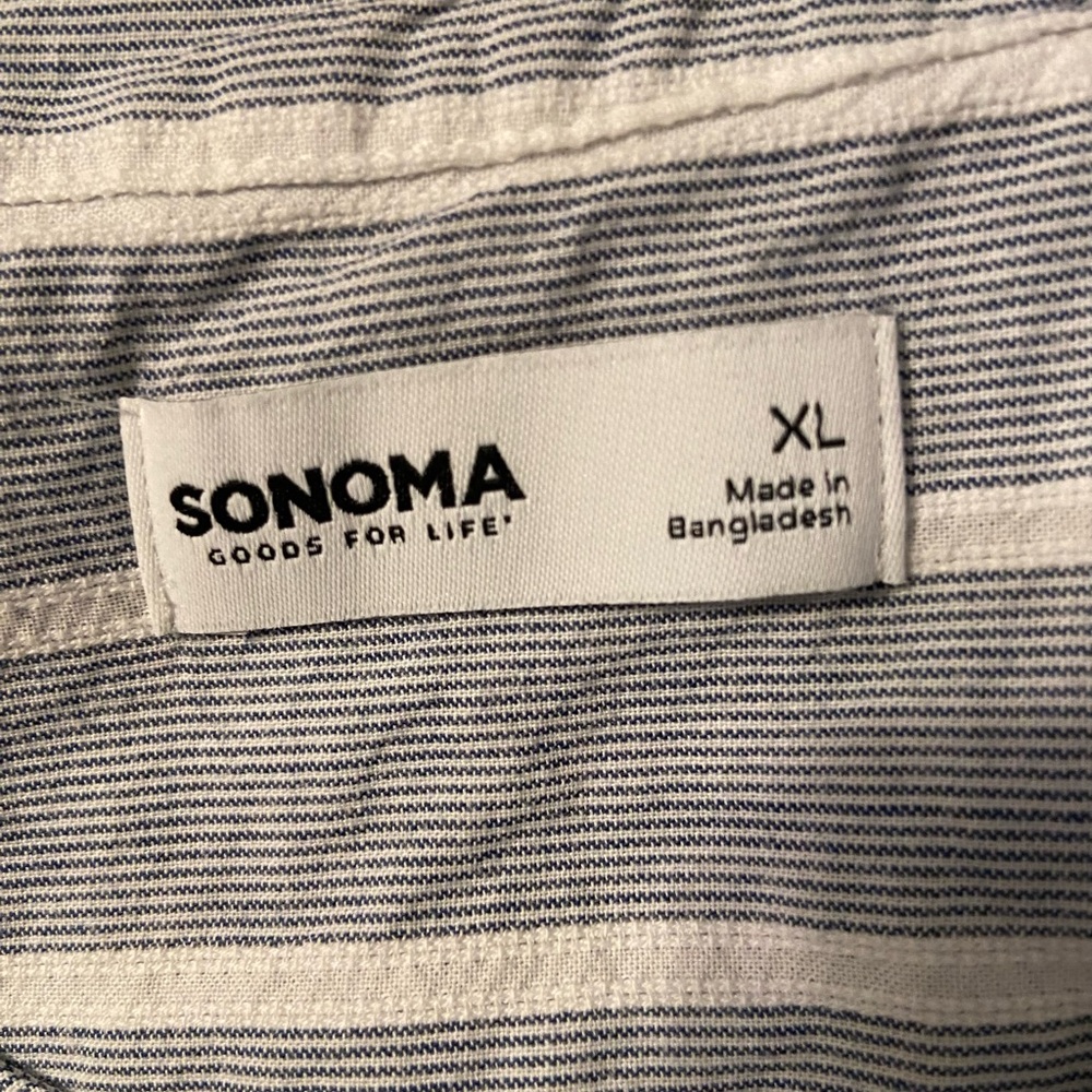 Sonoma Cotton Pin-tuck Dress - Picture 5 of 7